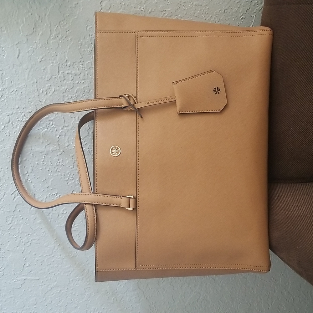 Tory Burch Leather Robinson Tote